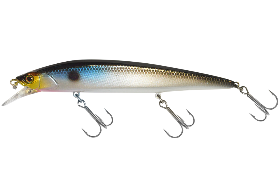 Воблер Jackall Rerange 110 SP 14,8гр 1,0-1,5м цв. hl bora silver & black