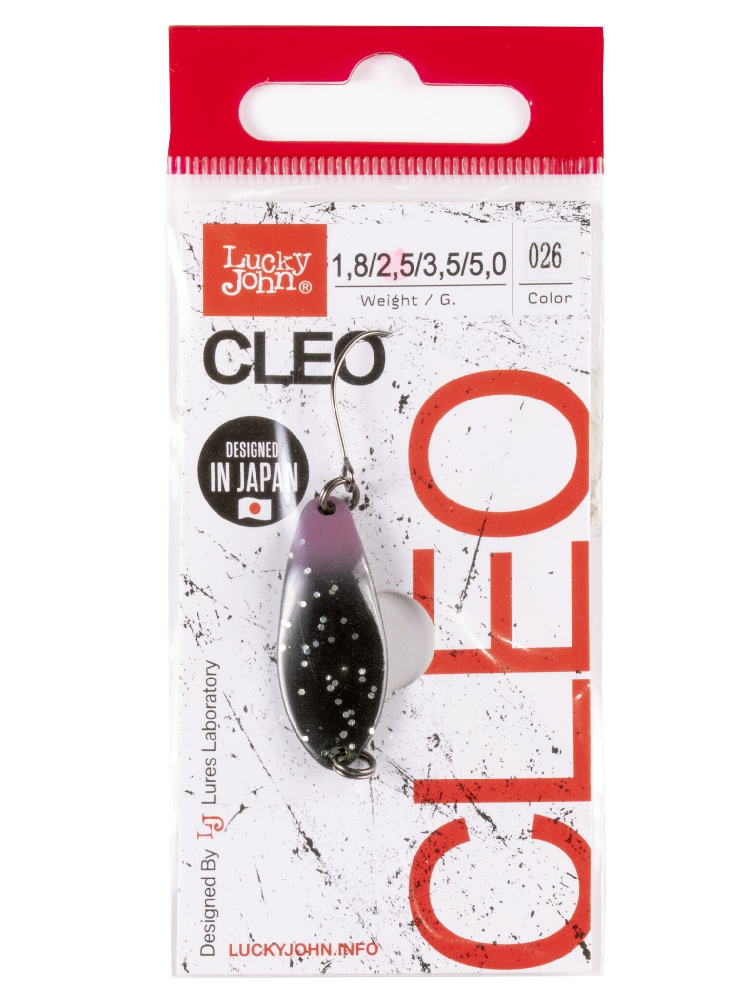 Блесна колеб. Lucky John Cleo длин.31мм/02.5 г цв. 026