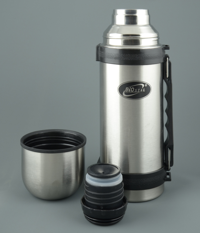 Термос Biostal узк. горло с кноп. ручка 1.20 л (NY-1200-2)