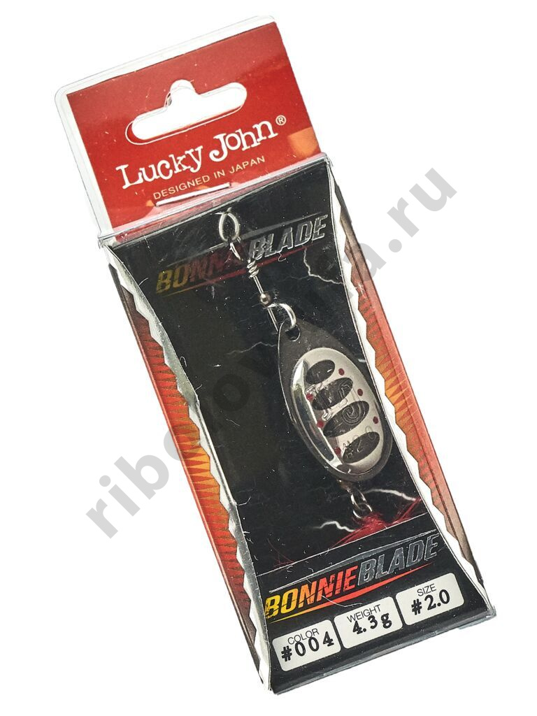 Блесна вращ. Lucky John Bonnie Blade #02, 4.3гр., цв. 004