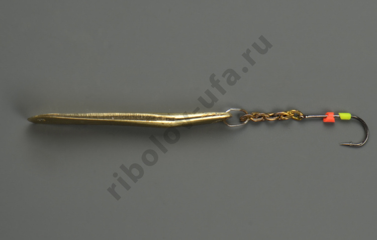 Блесна зимняя Белая река Планер 1,5гр латунь