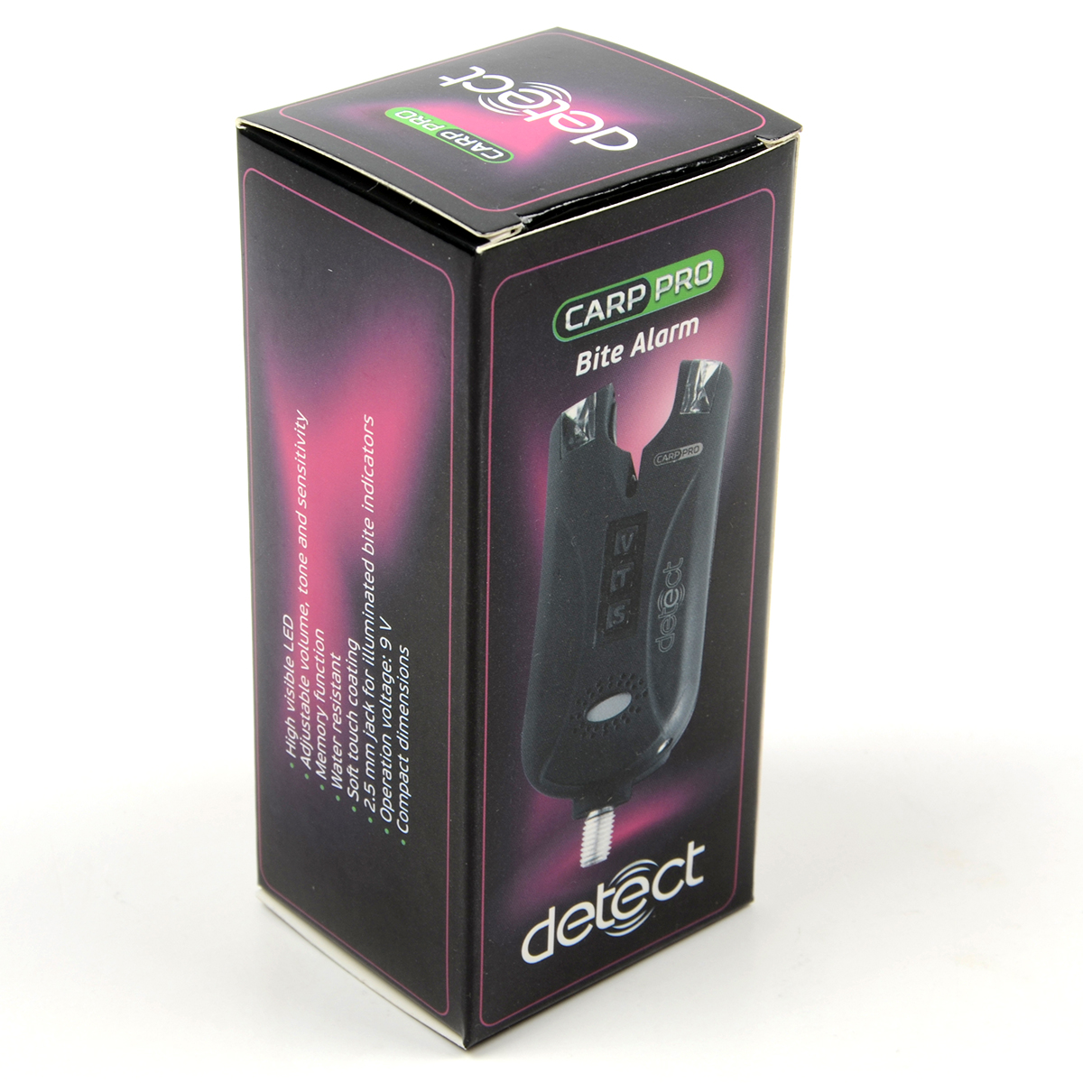 Электронный сигнализатор поклевки Carp Pro Detect 9V VTS