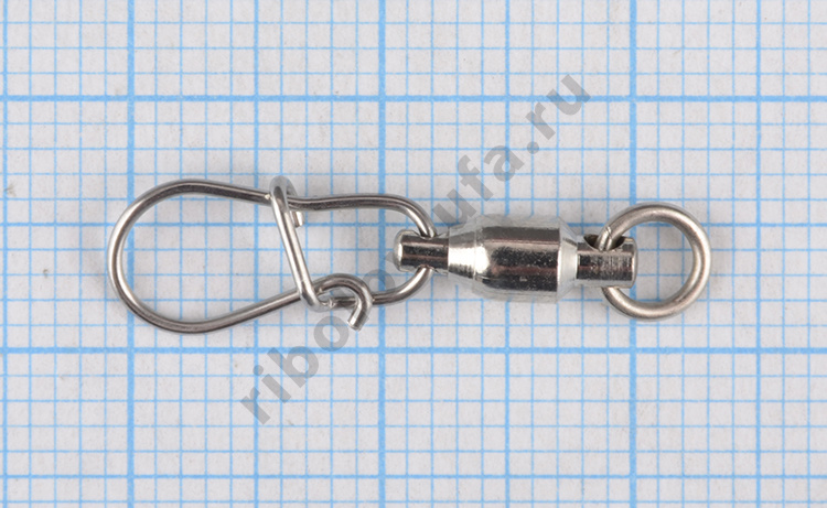 Вертлюг с карабином Gt-Bio Hyper swivel&snap # 1 16.1кг