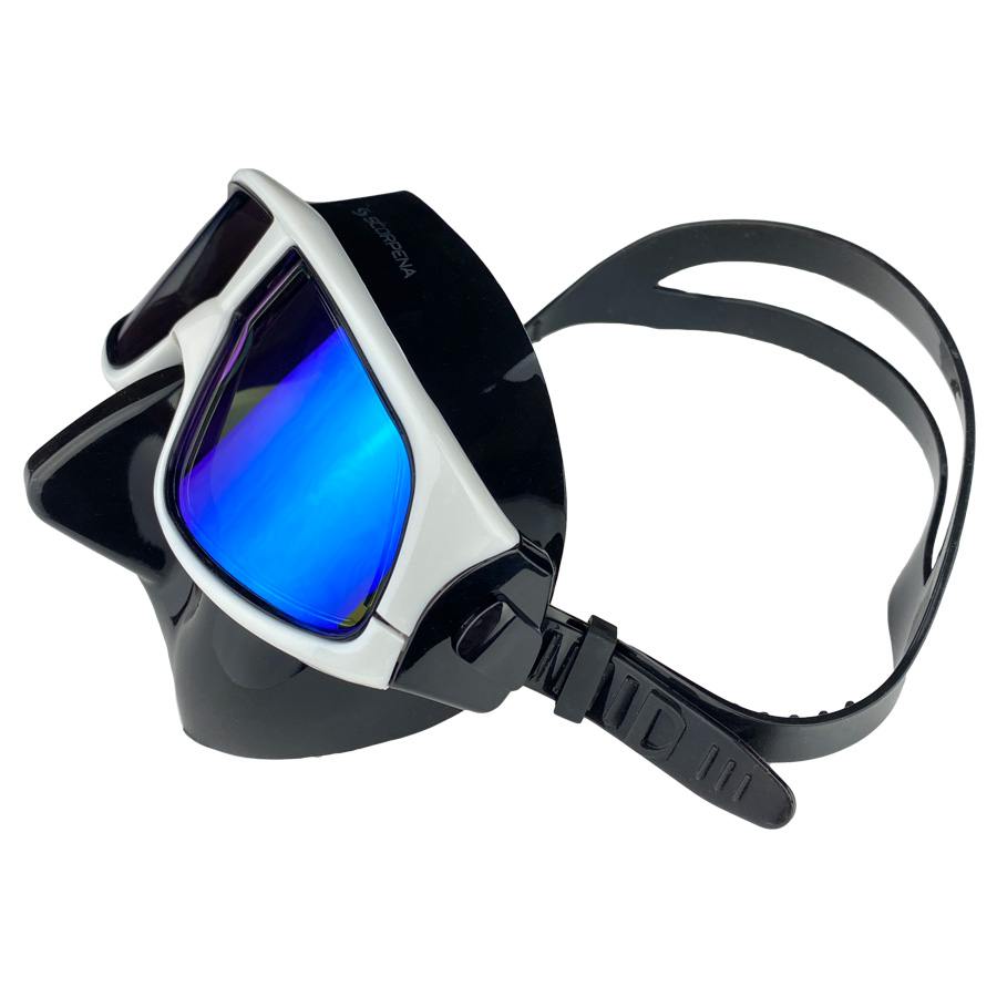 Маска Scorpena F2 просветлён., чёрн.