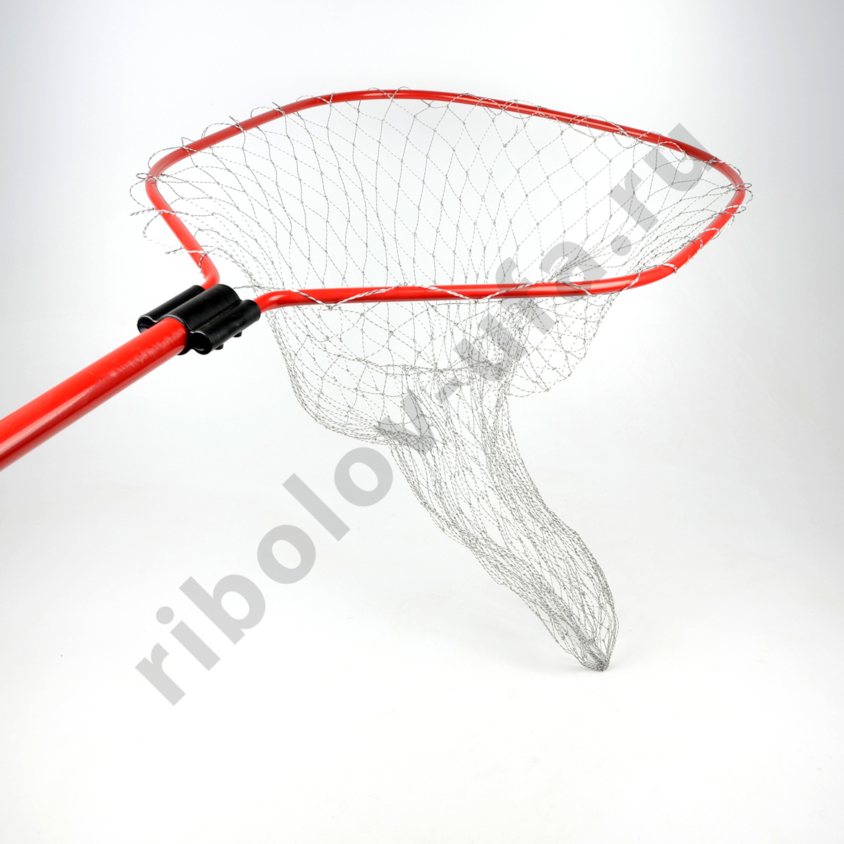 Подсачек Три Кита Квадрат теннисная струна 1,95м, ширина 55см, цв. красный 