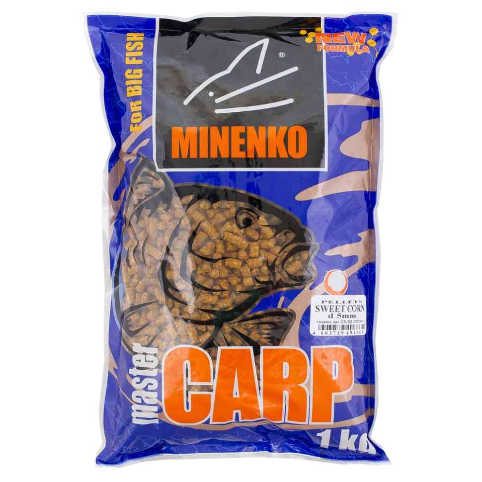 Пелец Minenko Master Csrp Кукуруза 5мм, 1кг