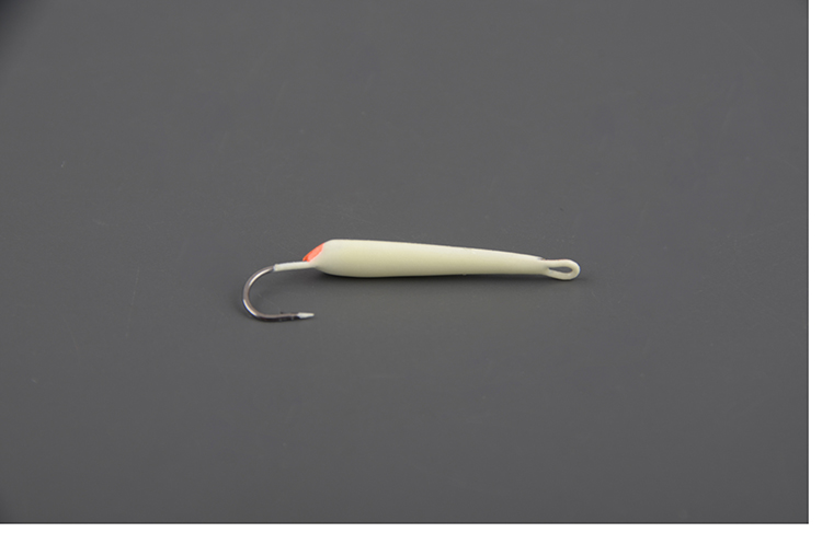 Блесна зимняя Пирс Лонг малый 0,8 гр., латунь+СН, с 1-м крючком