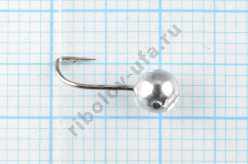 Мормышка литая Marlins Шар 4мм (0,36гр) кр. Crown никель 7000-200