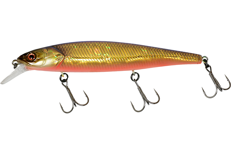 Воблер Jackall Mag Squad дл. 128 мм 21гр 1,0-1,5м suspend цв.hl gold & black