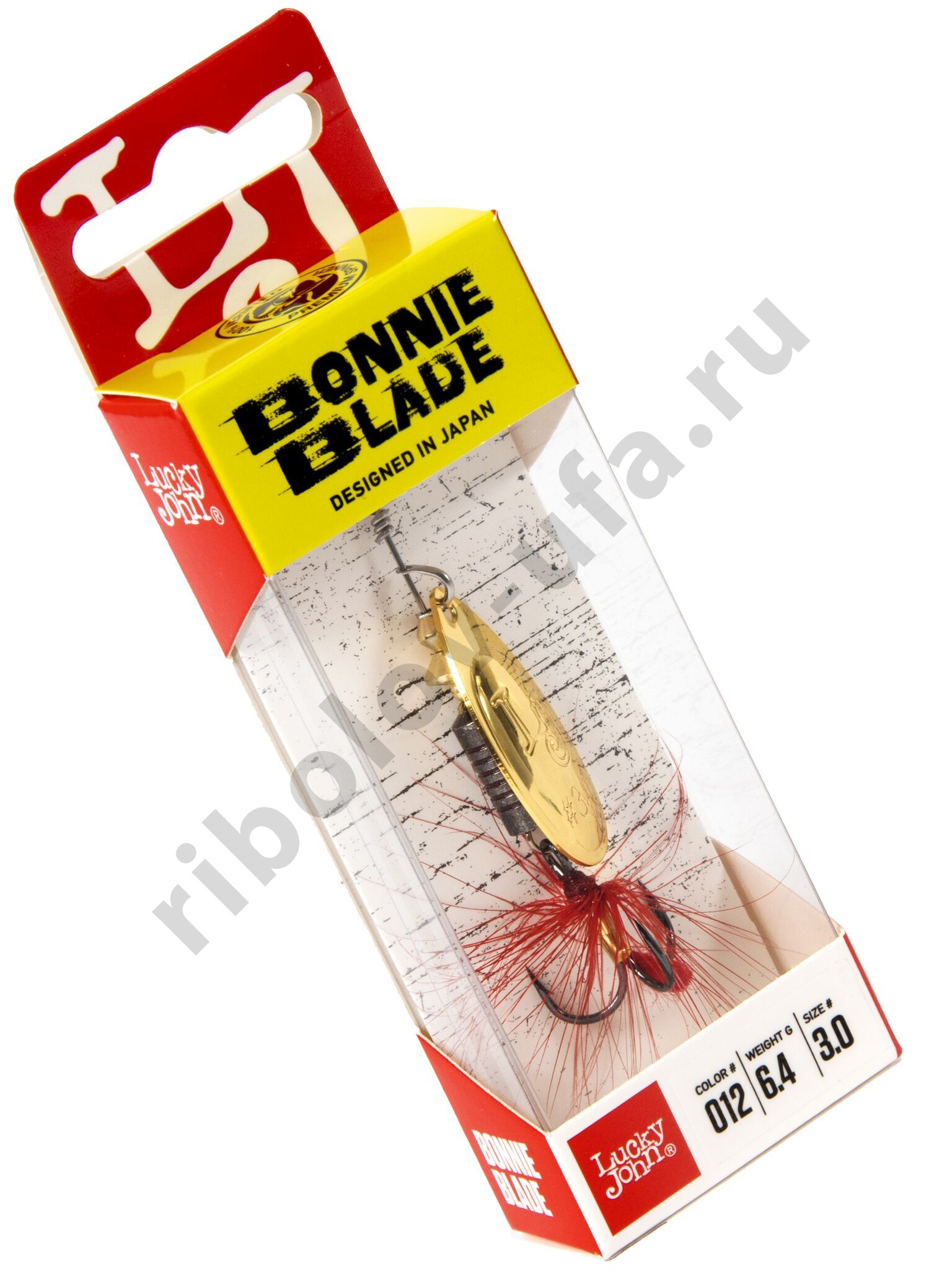 Блесна вращ. Lucky John Bonnie Blade #03, 6.4гр., цв. 012