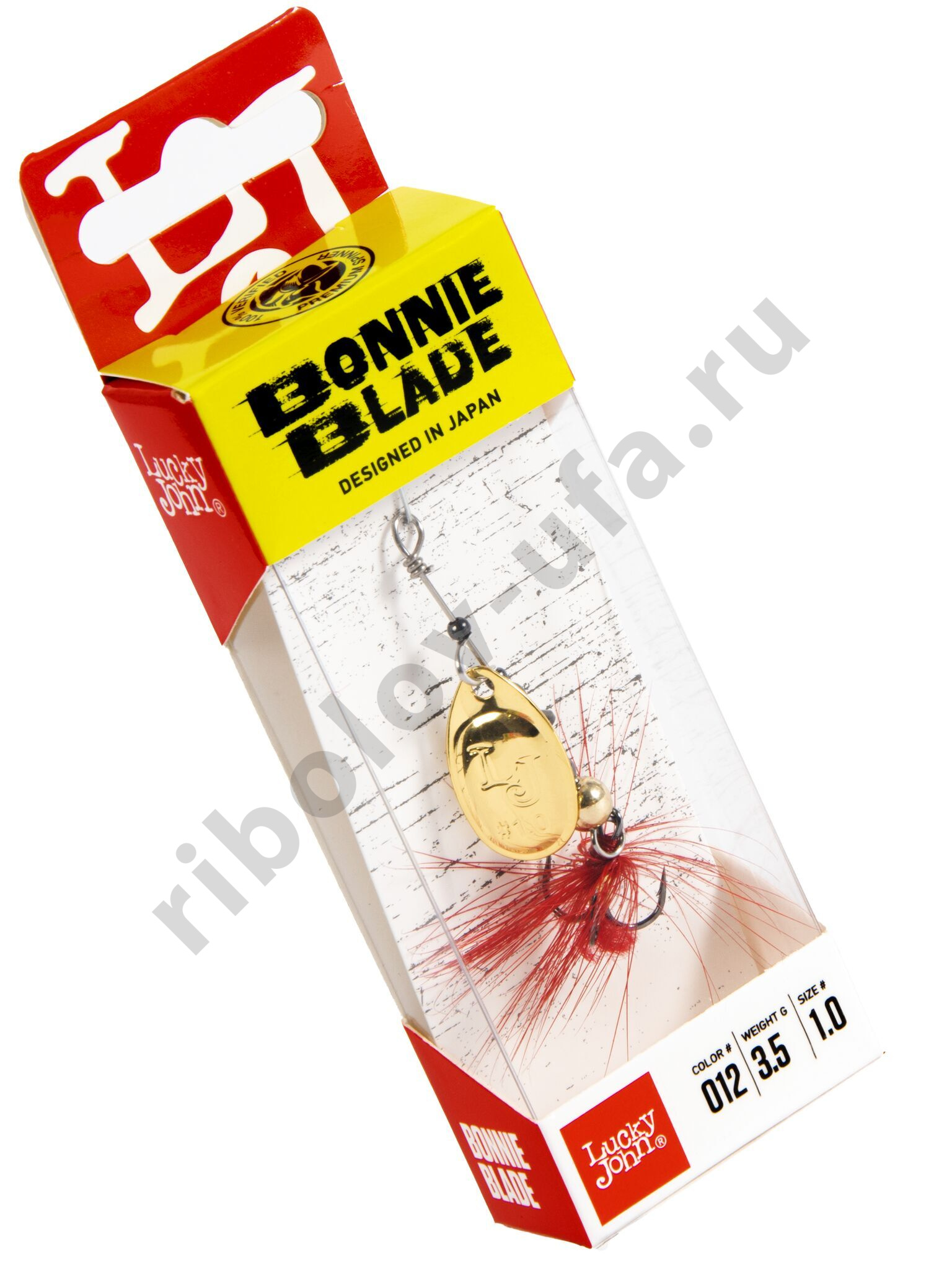 Блесна вращ. Lucky John Bonnie Blade #01, 3.5гр., цв. 012