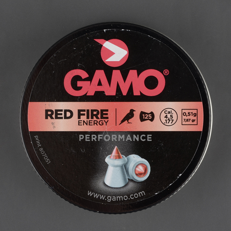 Пуля пневмат. Gamo Red Fire кал.4,5мм 0,51гр (уп./125шт)