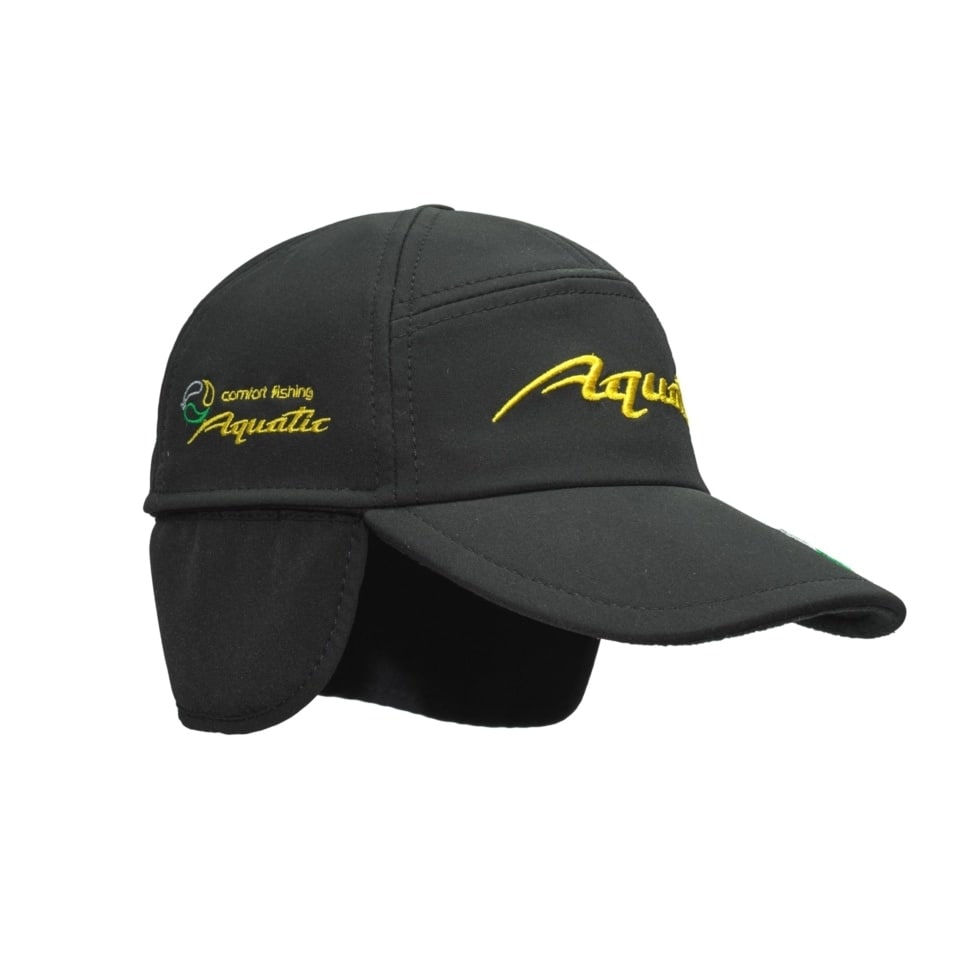 Кепка Aquatic KA-04Ч soft-shell цв.черный р.XL