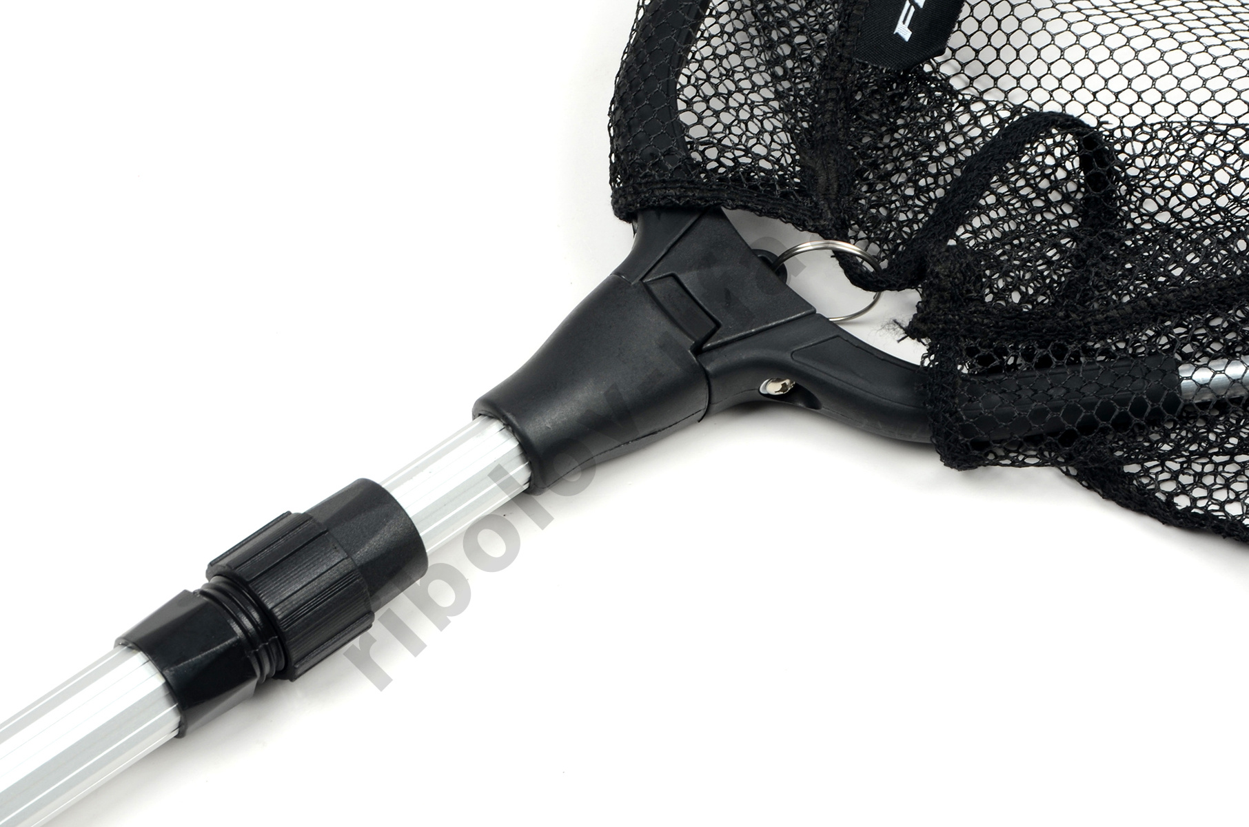 Подсачек Flagman складной теле сетка струна 60х60см ручка 1,8м Black PE Mesh