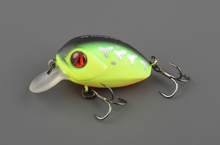 Воблер Pontoon 21 Baby Red Rag 32F-SR, 32мм, 4,8 гр., погр. 0.2-0.4 м., №070