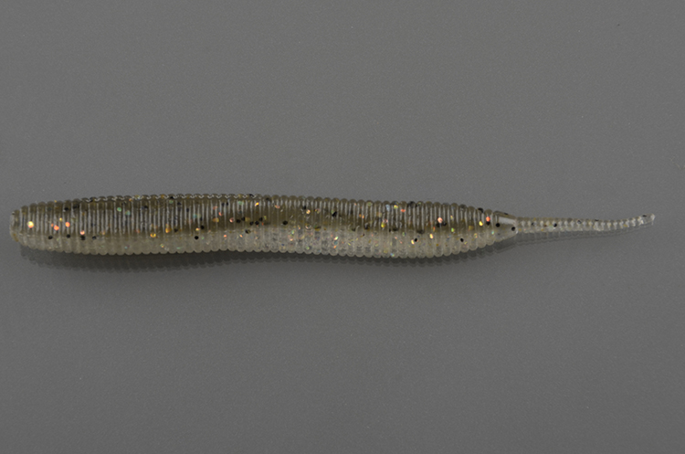 Силиконовая приманка Keitech Sexy Impact 2,8 inch 7,1см 1,5гр (12шт/уп) # 410 Crystal Shad