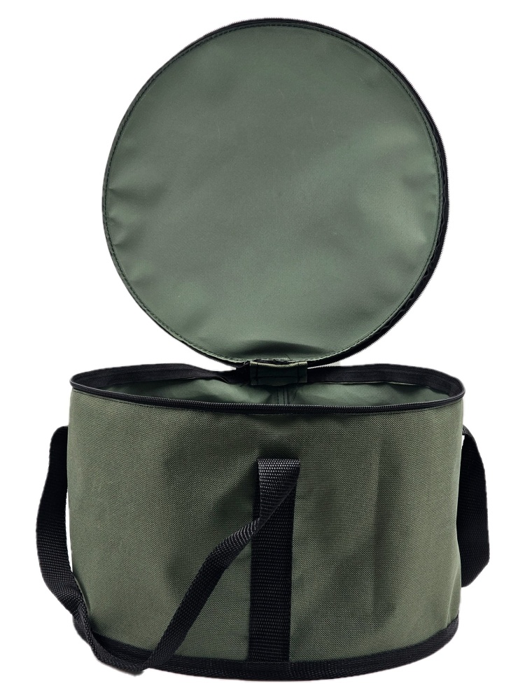 Ведро Три кита В-25 для замеся прикормки с крышкой 