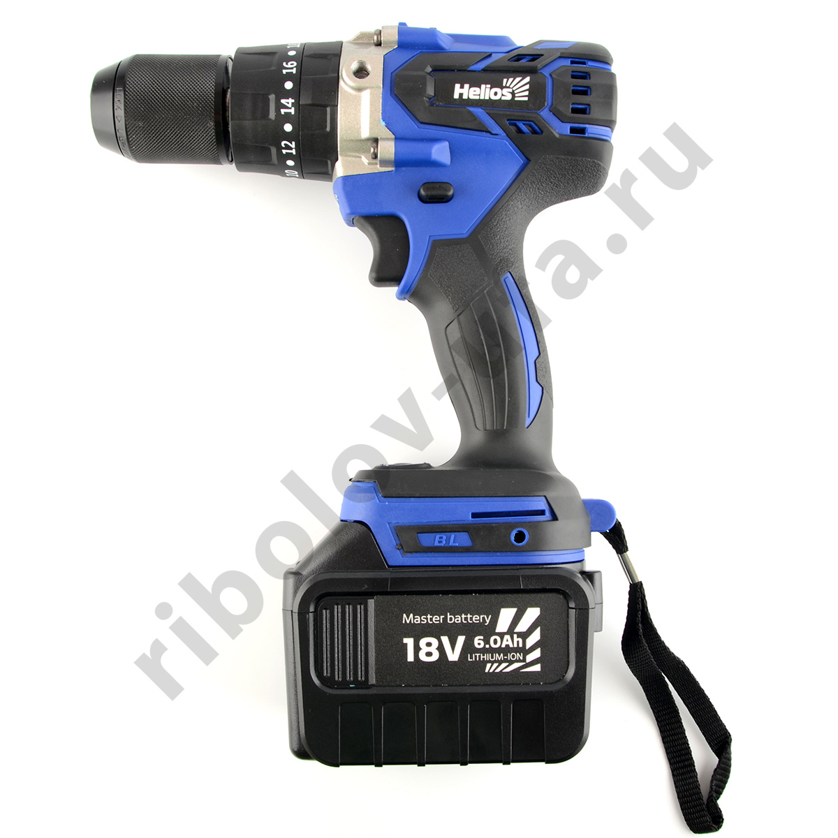 Шуруповерт-электробур Helios 18V 6A (HS-LB176)