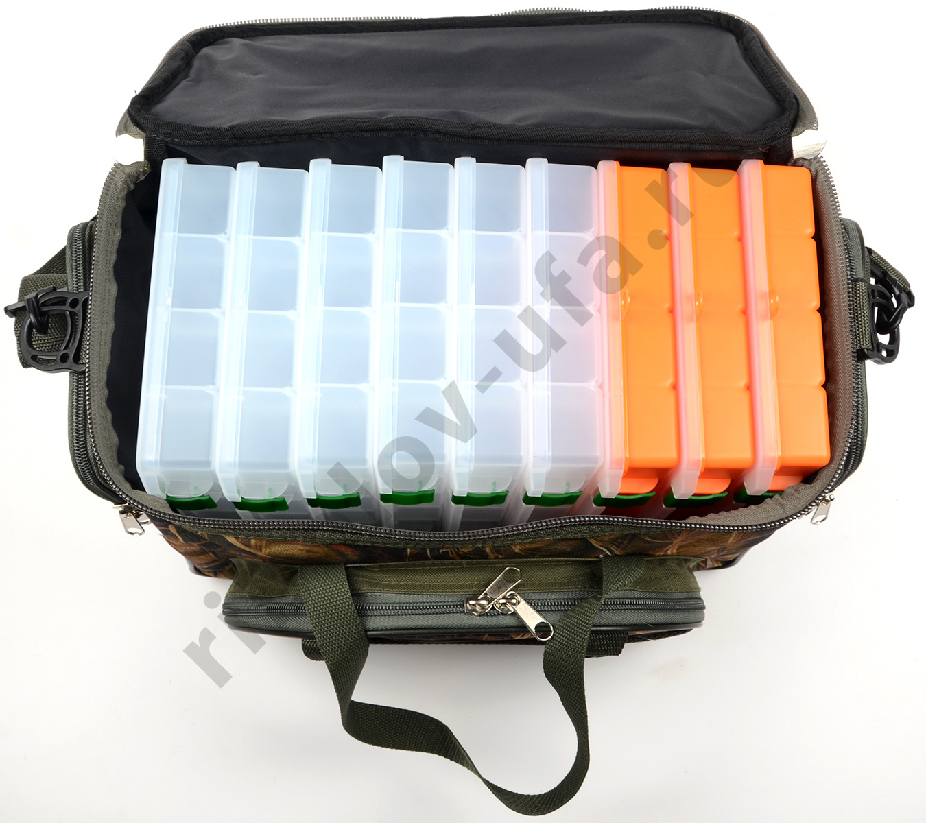 Сумка Fisherbox C112 (с девятью кор. 250) цв.Камуфляж