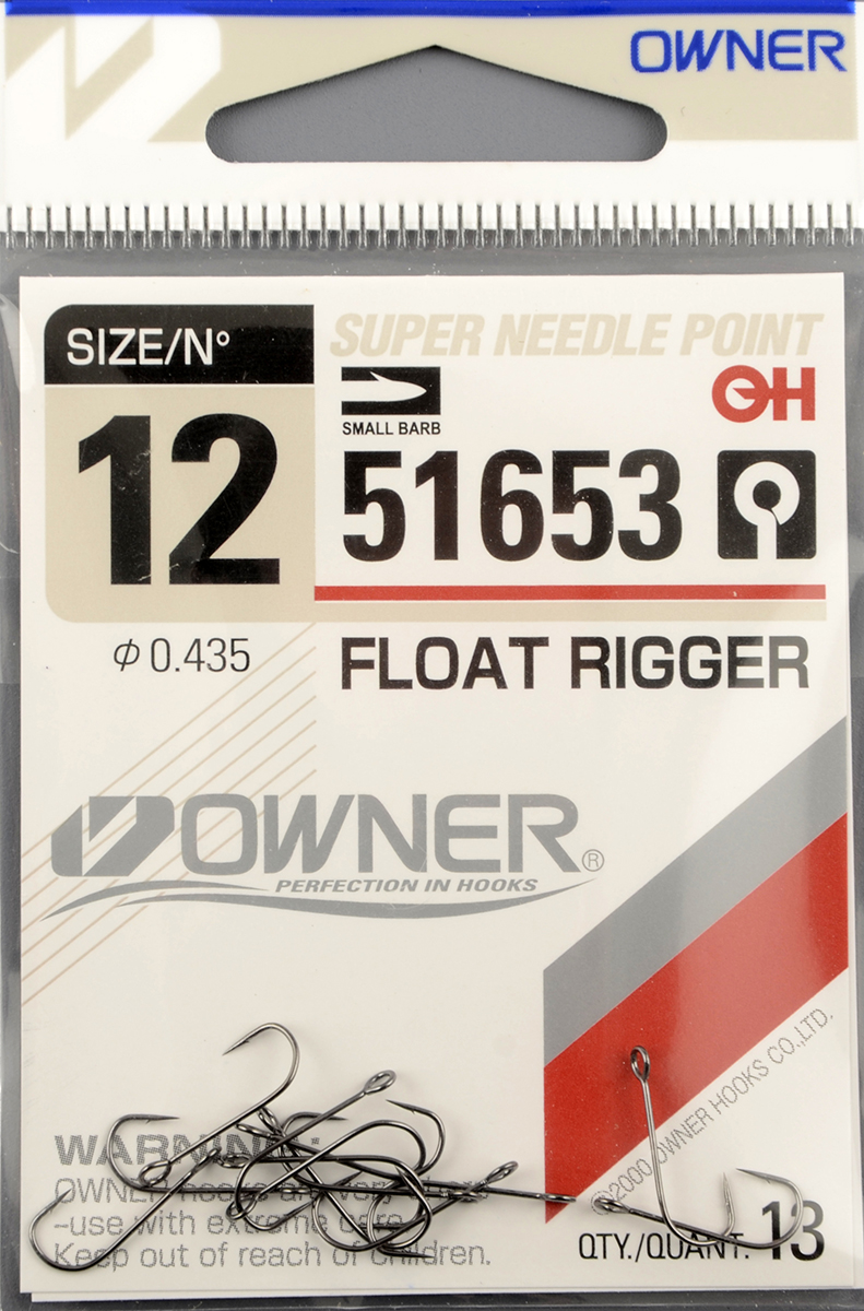 Одинарные крючки Owner 51653-12 MH-12