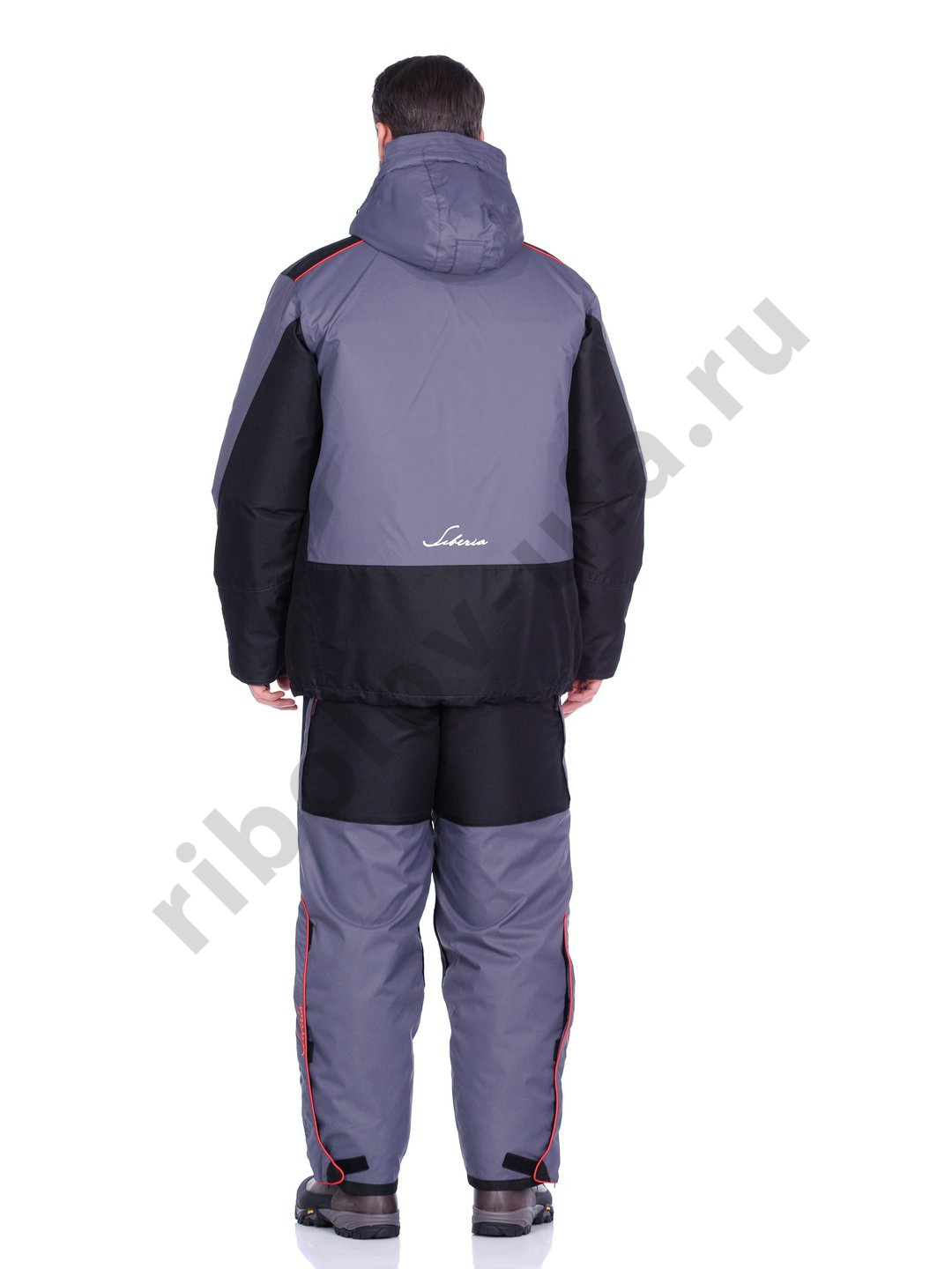 Костюм плавающий Huntsman Siberia Floating цвет Серый/Черный ткань Breathable р. 44-46 рост 170 (РР)