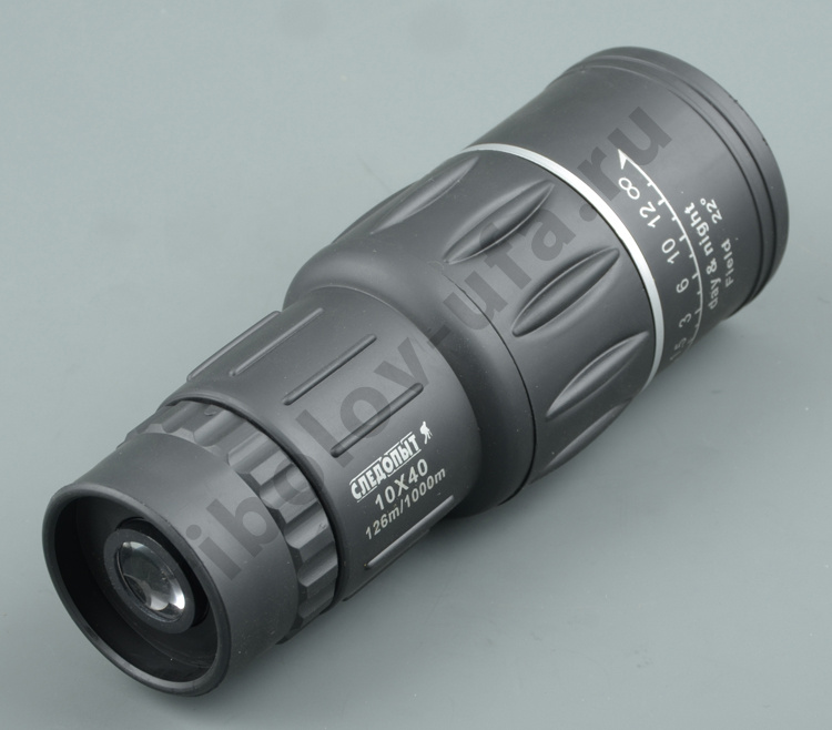 Монокуляр Следопыт 10*40 черный 54*42*150 мм 245 гр в чехле BT-07
