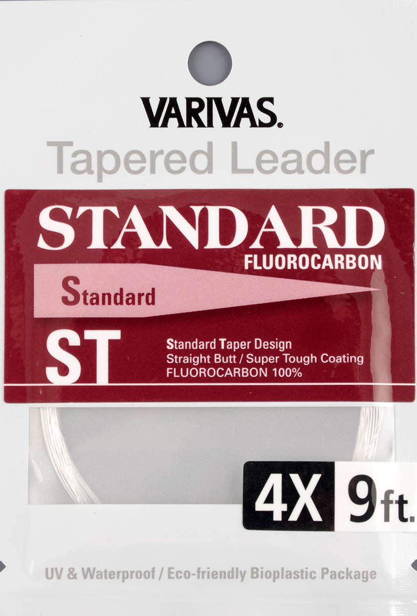 Подлесок конусный флюорокарбон Varivas Tapered Leader Standard Fluorocarbon  9 ft 4X