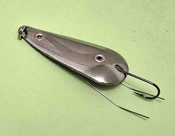 Блесна Нижегородская Сенеж 1-кр. незацепляйка 16гр цв. 02 серебро