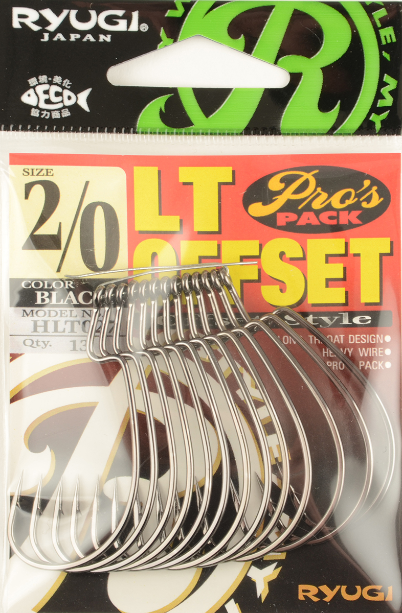 Офсетный крючок Ryugi LT Ofset NS №2/0