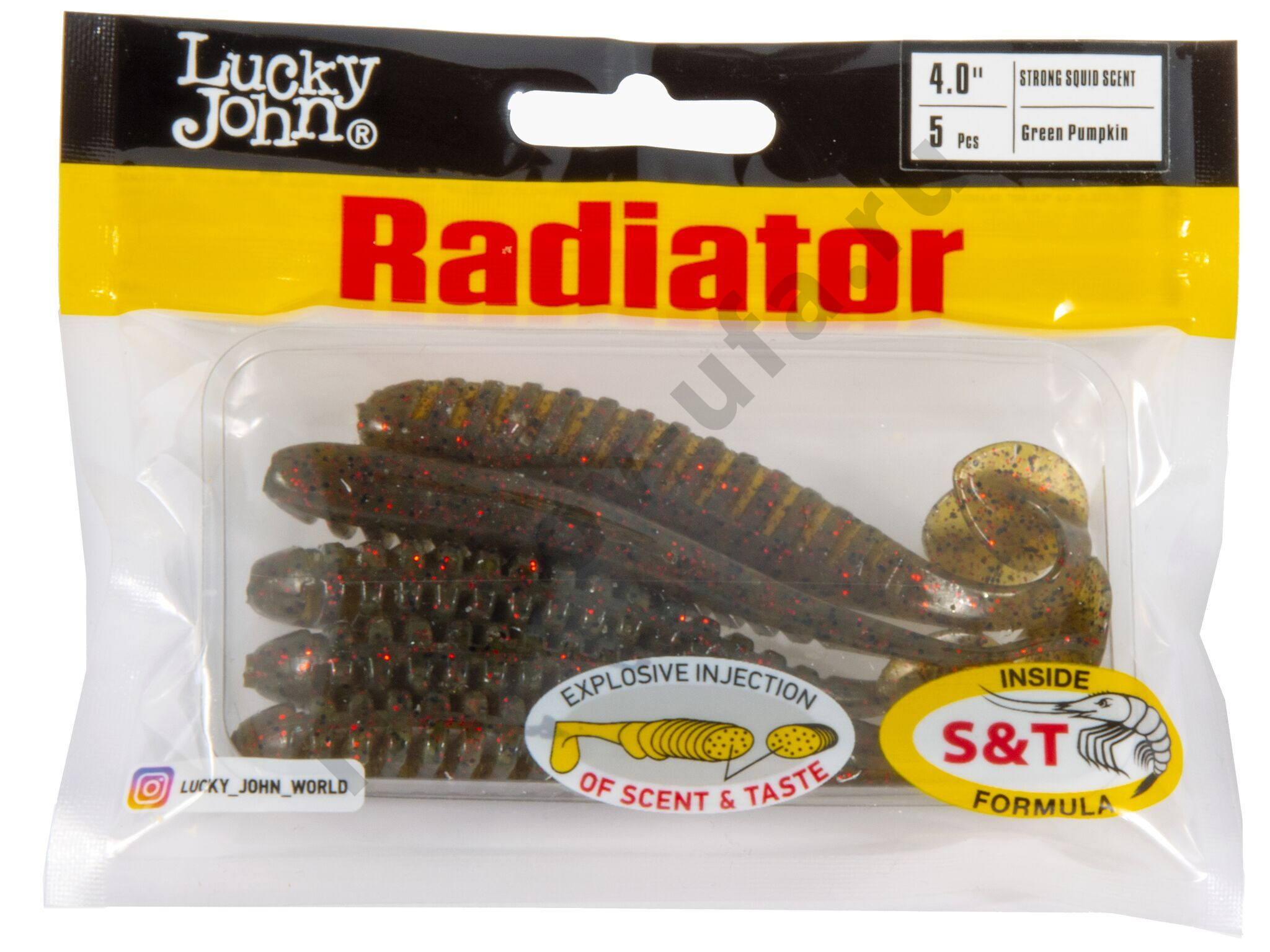 Силиконовая приманка Lucky John Radiator 4.0in 10см /PA03