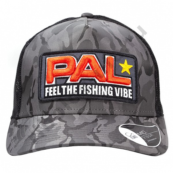 Бейсболка Pal Fell The Fising Vibe, темно-серый