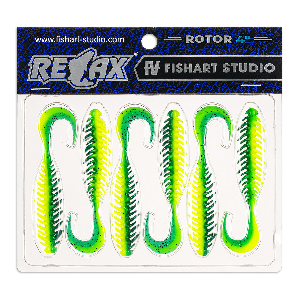 Силиконовая приманка Relax Rotor 4in 10см - TL031