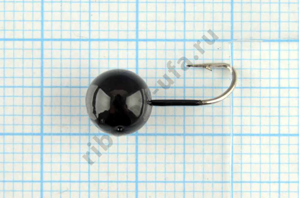 Мормышка литая Marlins Шар 7мм (1.93гр) кр. Crown черная 7000-501