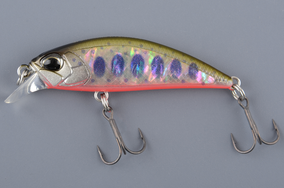 Воблер Duo Spearhead Ryuki 45S, 45mm., 4.0g., тонущ., # Yamame Red Belly Awabi CCC4113