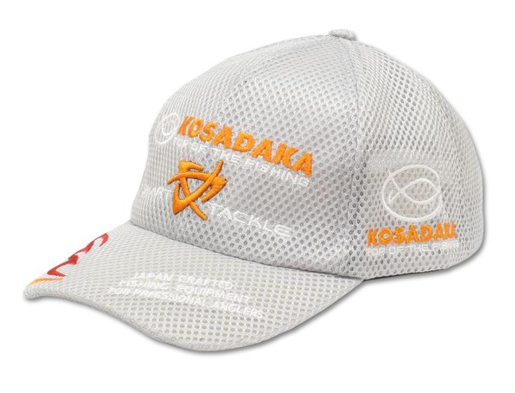 Бейсболка Kosadaka Smart Tackle сетчатая серая