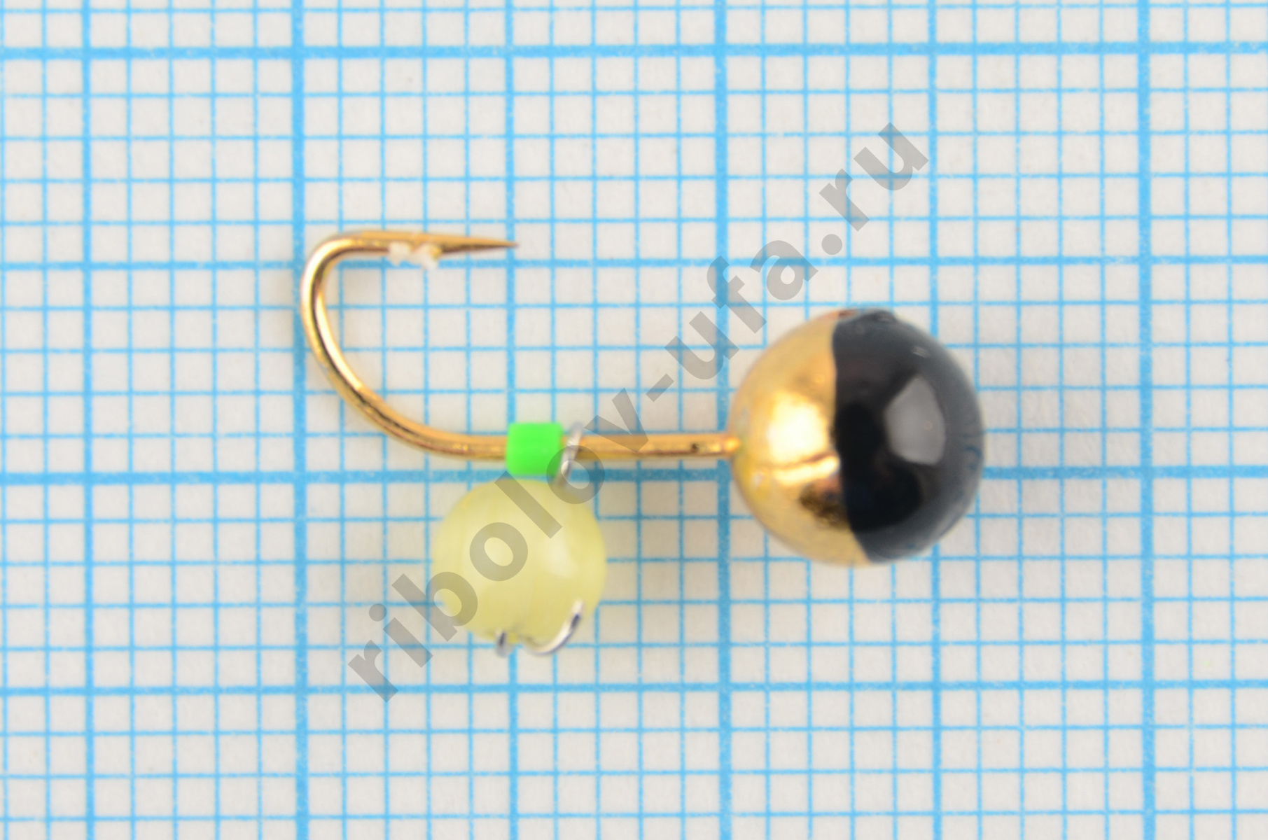 Мормышка литая Marlins Шар 6мм (1,22гр) серьга Кошачий глаз 7000-413