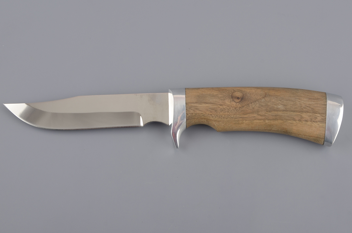 Нож Турист-3 кованая нерж.сталь, 95х18, орех (ручная работа)