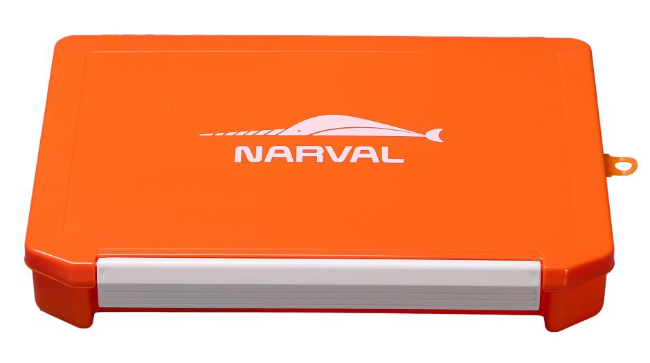 Коробка Narval Fishing Storage Box 255x185x39mm #Orange&White