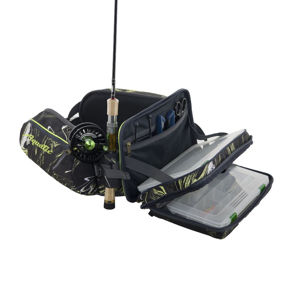 Пояс Aquatic разгрузочный ПР-04 с коробками fisherbox ПР-04 dark river