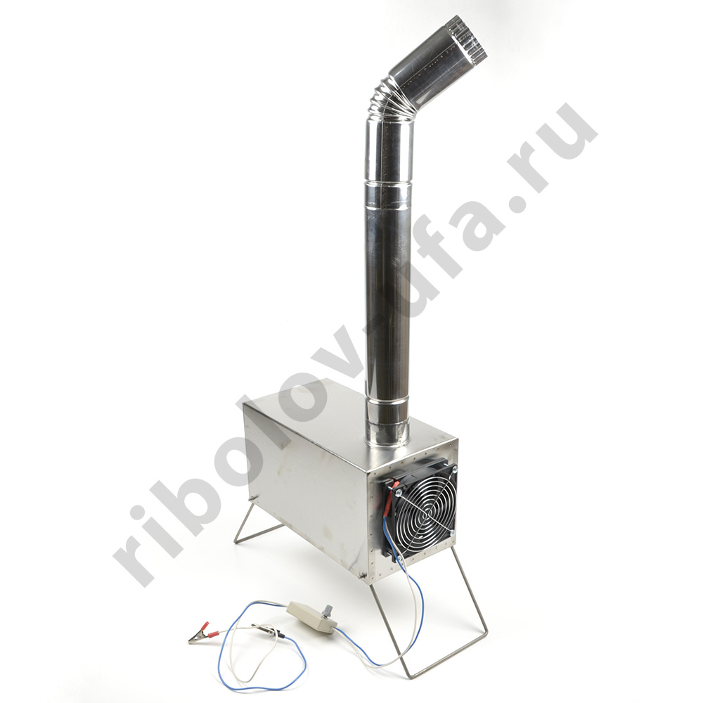 Теплообменник для палатки Вектор-ВУ 355х170х240см, нерж сталь, с вентилятором, в сумке