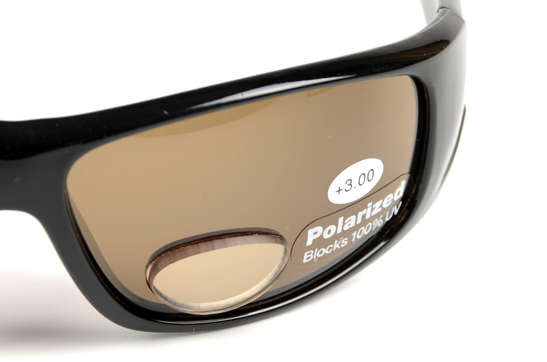 Очки с диоприйным сектором Fe Polar View Black/Brown +3.00