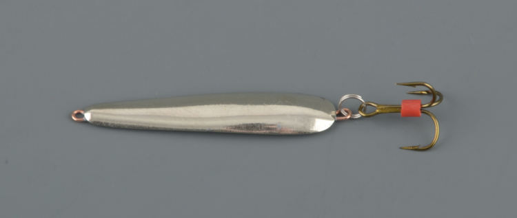 Блесна зимняя Пирс Окуневочка 3,6 гр.,нейзильбер, с тройником