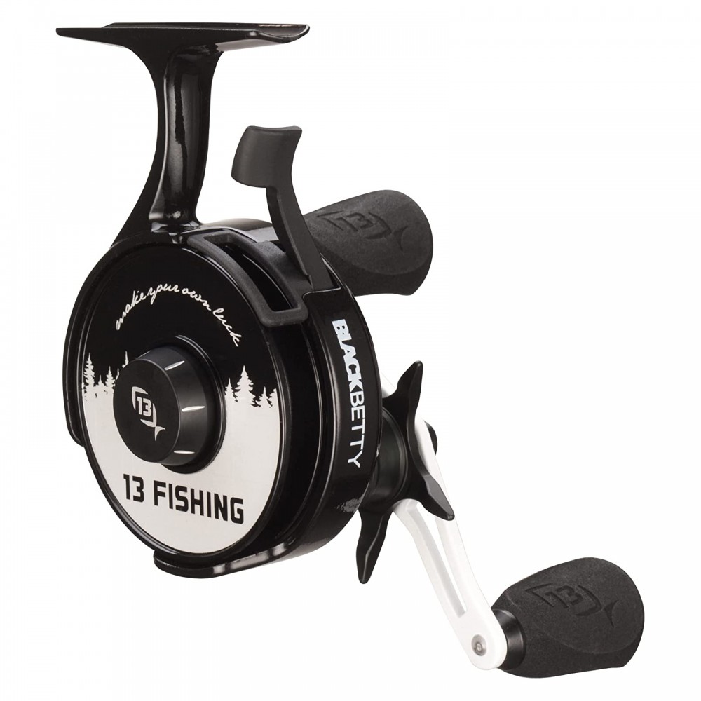 Катушка проводочная 13 Fishing FreeFall Carbon Ice Fishing Reel Northwoods Edition 2.5:1 Left Hand