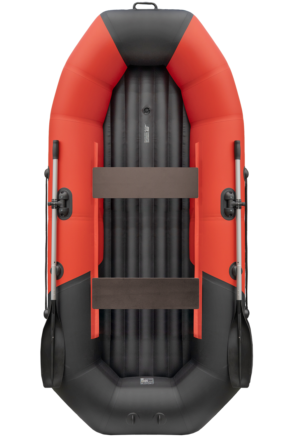 Лодка Таймень NX 270 НД комби красный/черный