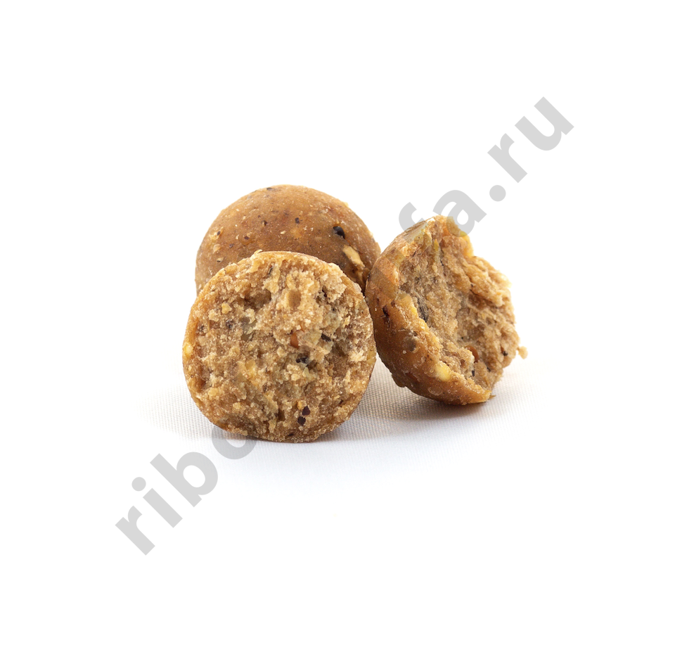 Бойлы GBS Baits Carp вареные прикормочные 20мм 1кг (пакет) Fishmeal Рыбные