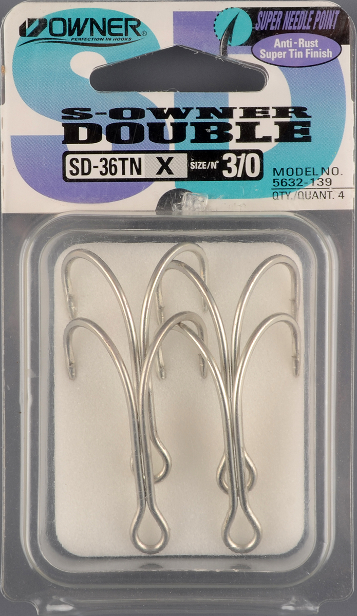 Крючок-двойник Owner SD - 36 TN №3/0