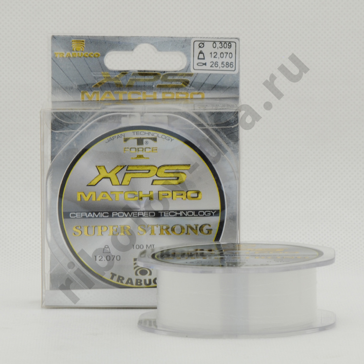 Леска Trabucco T-FORCE XPS MATCH-PRO 100m 0.223 6.460kg