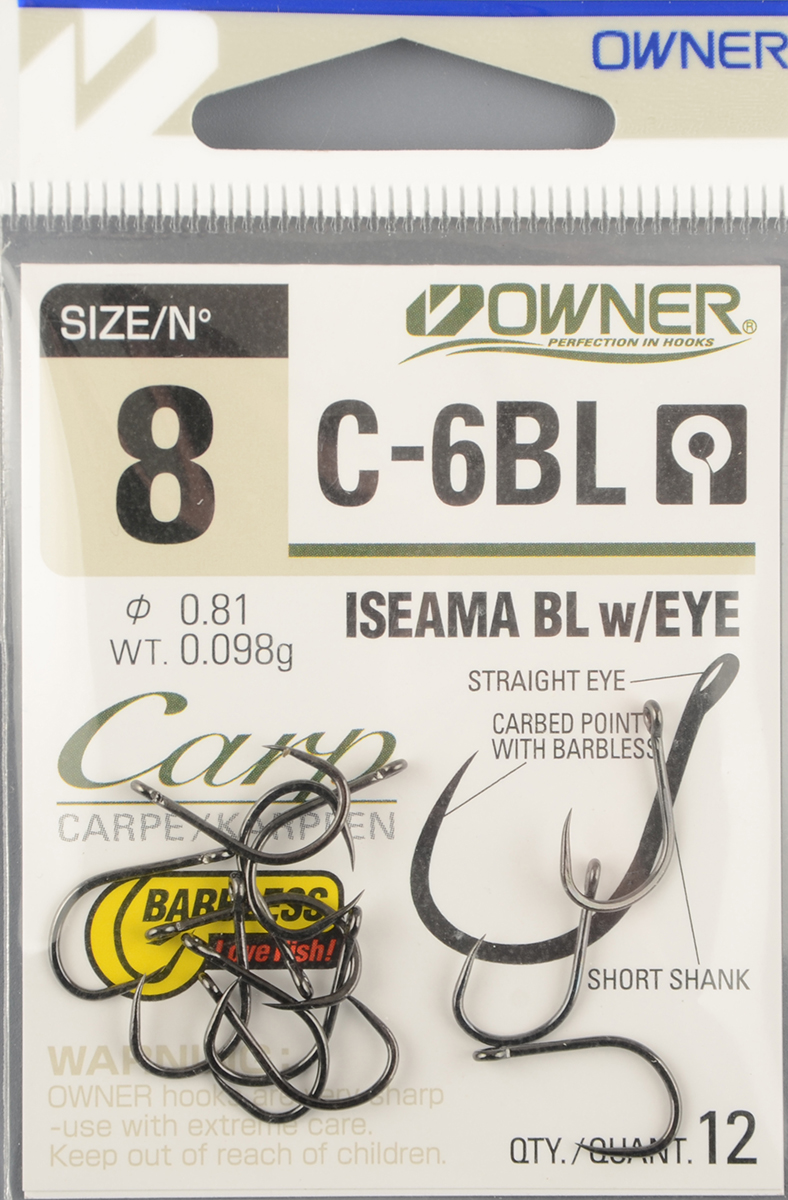 Одинарные крючки Owner 53266-08