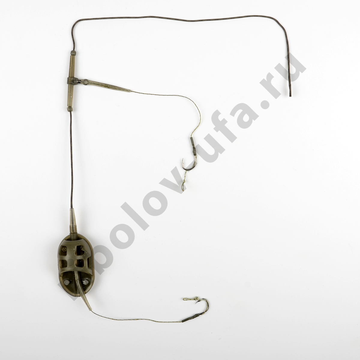 Монтаж карповый Orange #56 Hand Flat Method Leadcore, для бойла 50гр