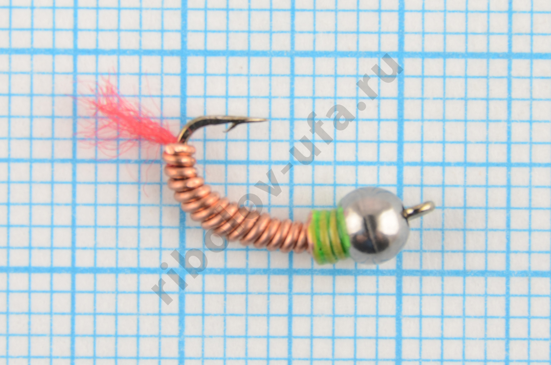 Мормышка вольфрам. Marlins Лесотка 3,5мм 0,45гр. кр.14 цв. Ni